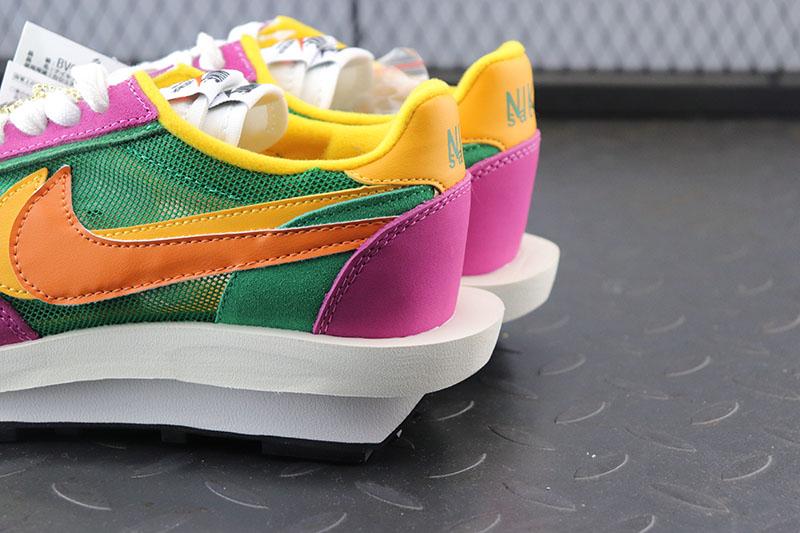 Nike LD Waffle Sacai Green Purple