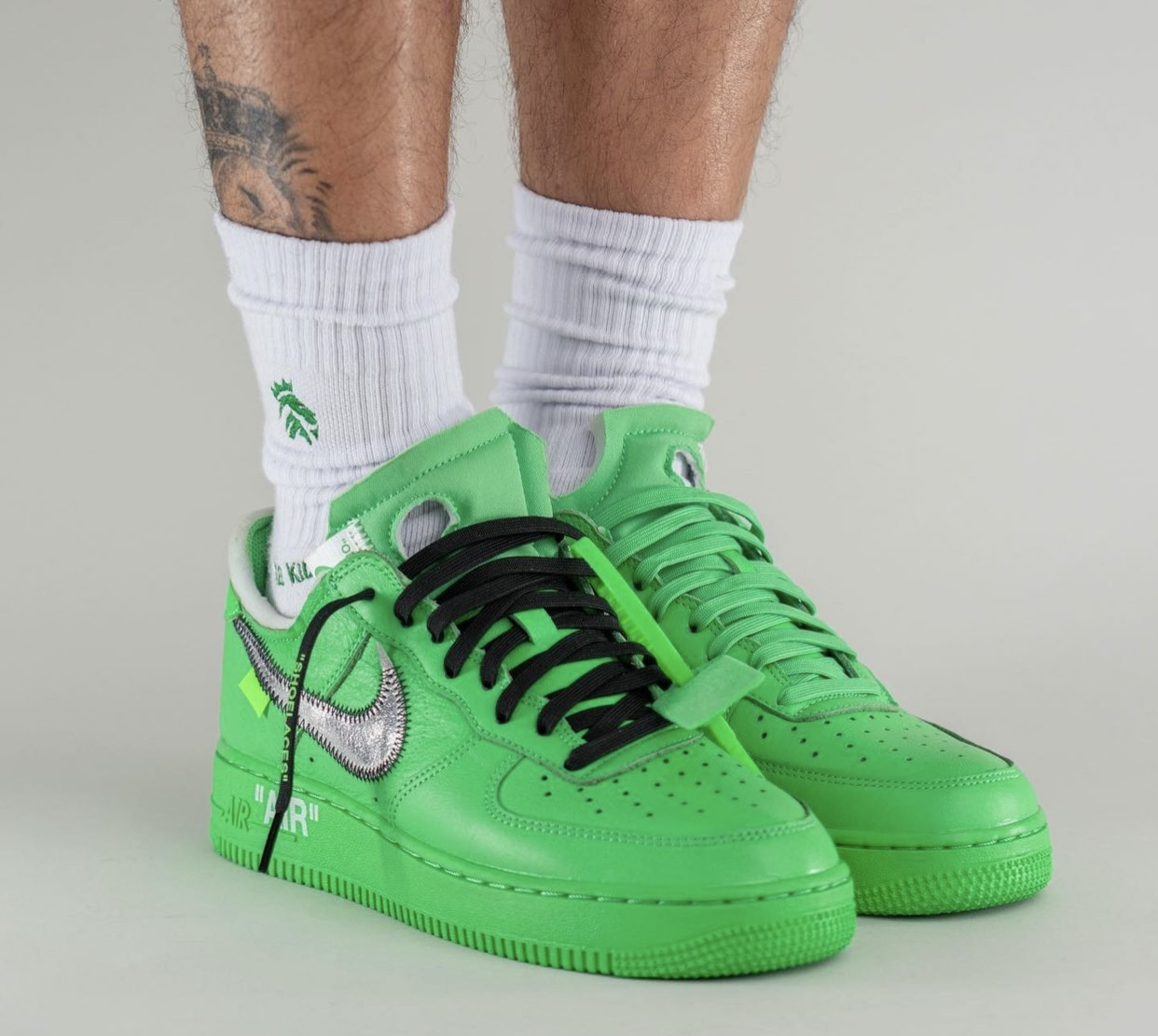 Nike Air Force 1 Low Off-White Light Green Spark