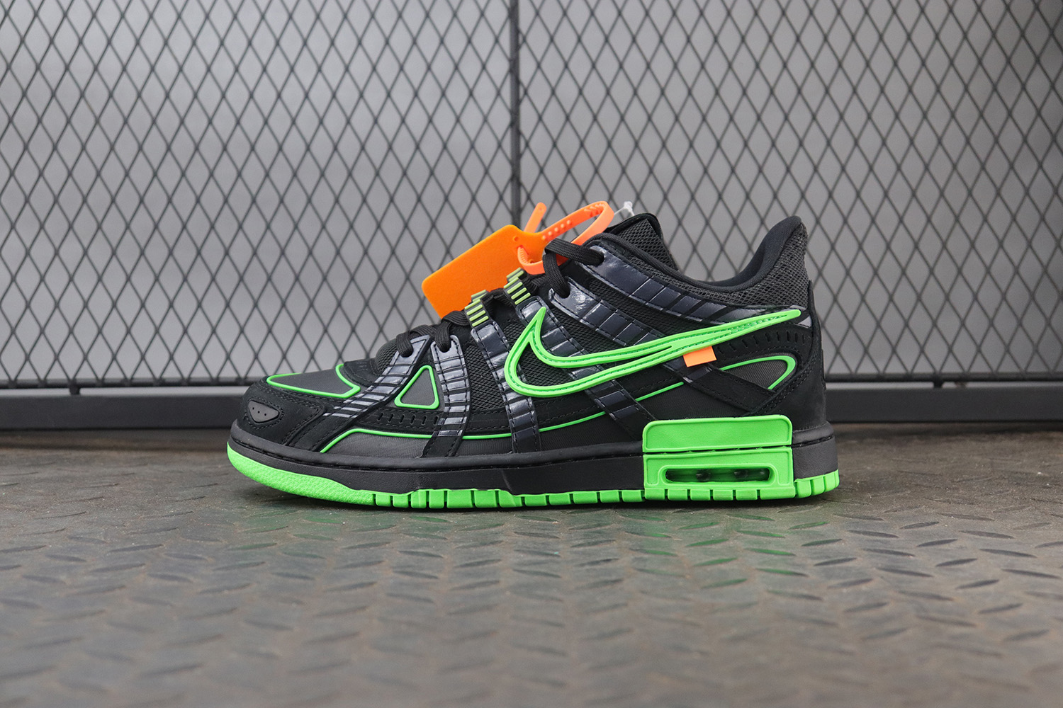Nike Air Rubber Dunk Off-White Green Strike