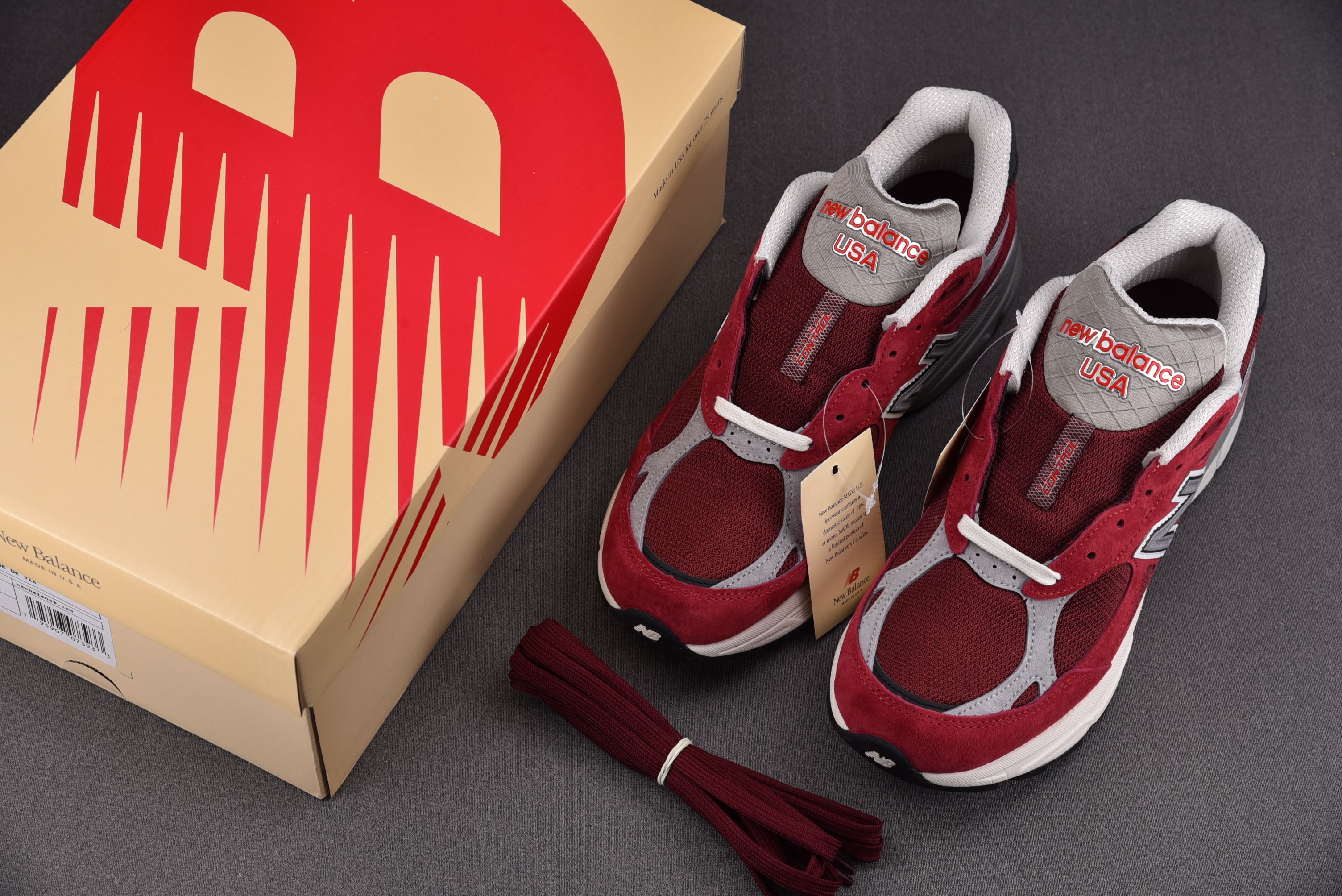 New Balance 990v3 MiUSA Teddy Santis Scarlet