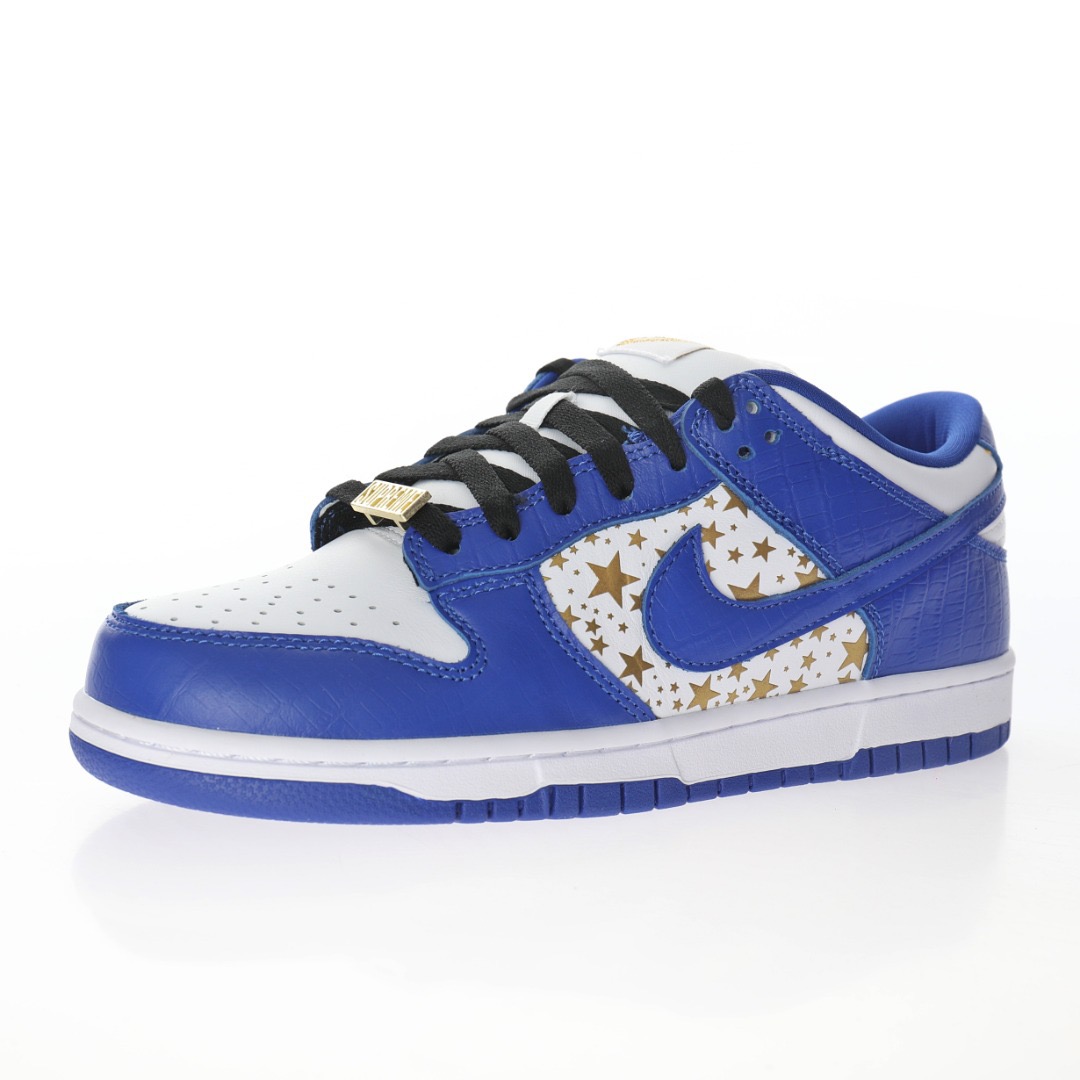 Nike SB Dunk Low Supreme Stars Hyper Royal