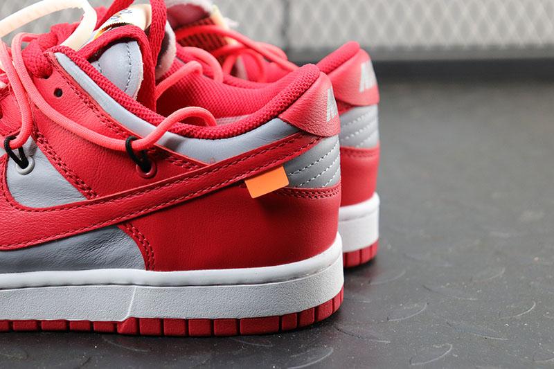 NIke SB Dunk Off White University Red