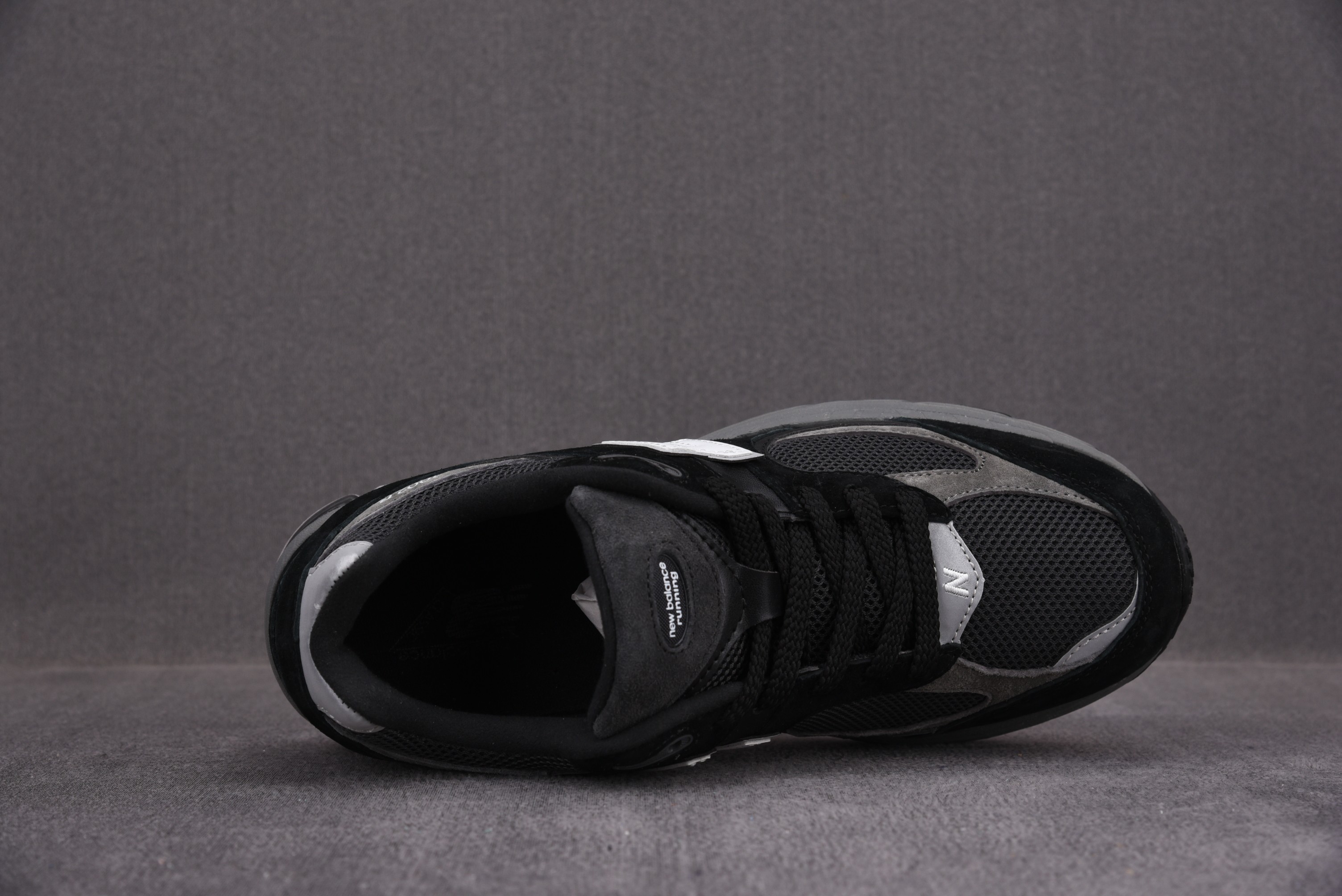 New Balance 2002R Black Dark Grey White