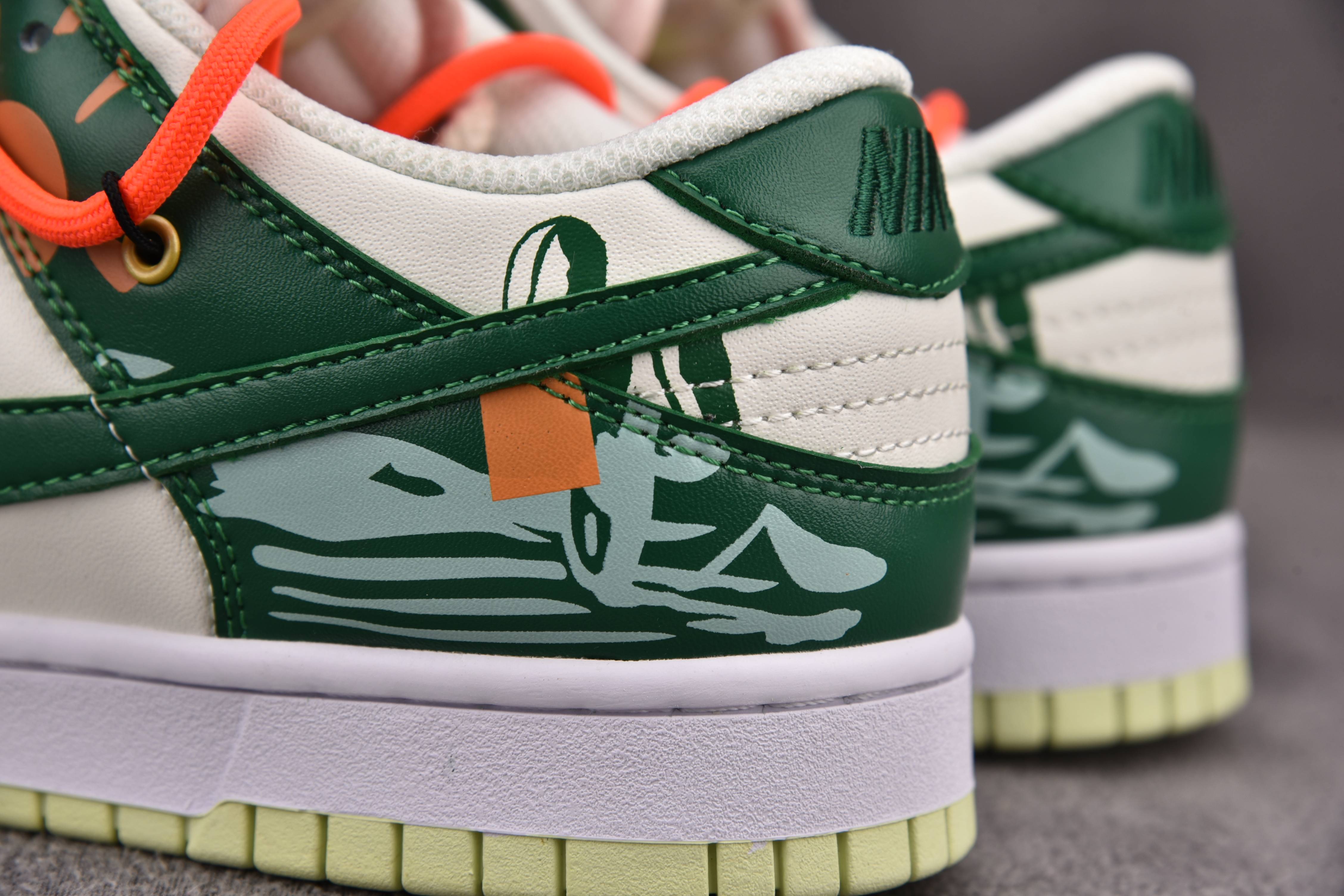Nike Dunk Low Lime Ice Desert Cactus (Custom Sneaker)