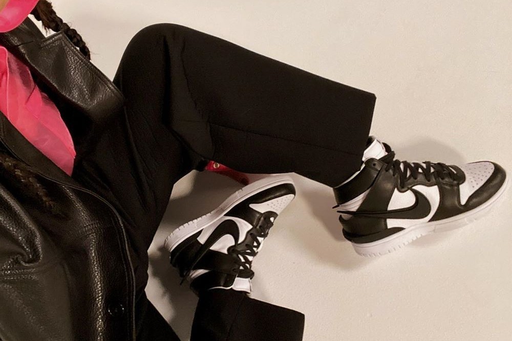Nike Dunk High Ambush Black White