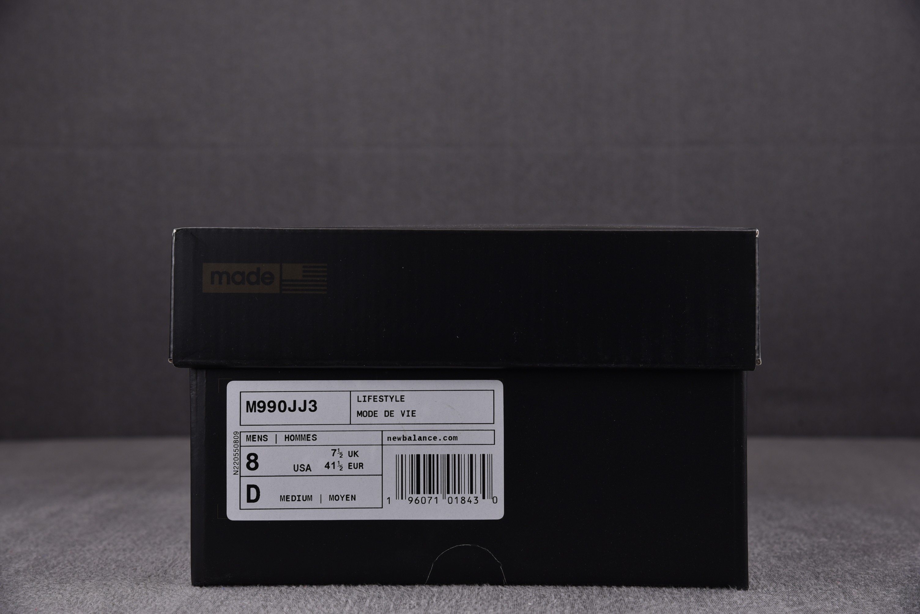 New Balance 990v3 JJJJound Brown Black