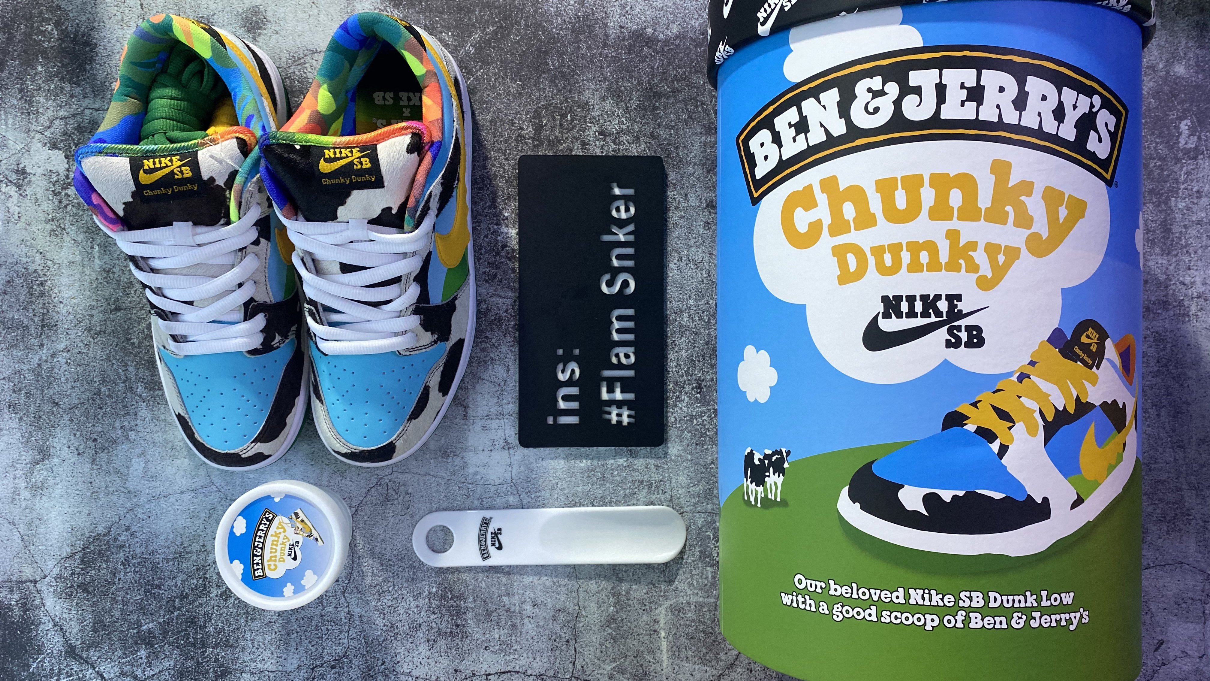 Nike SB Dunk Low Ben & Jerry's Chunky Dunky (Special Box)
