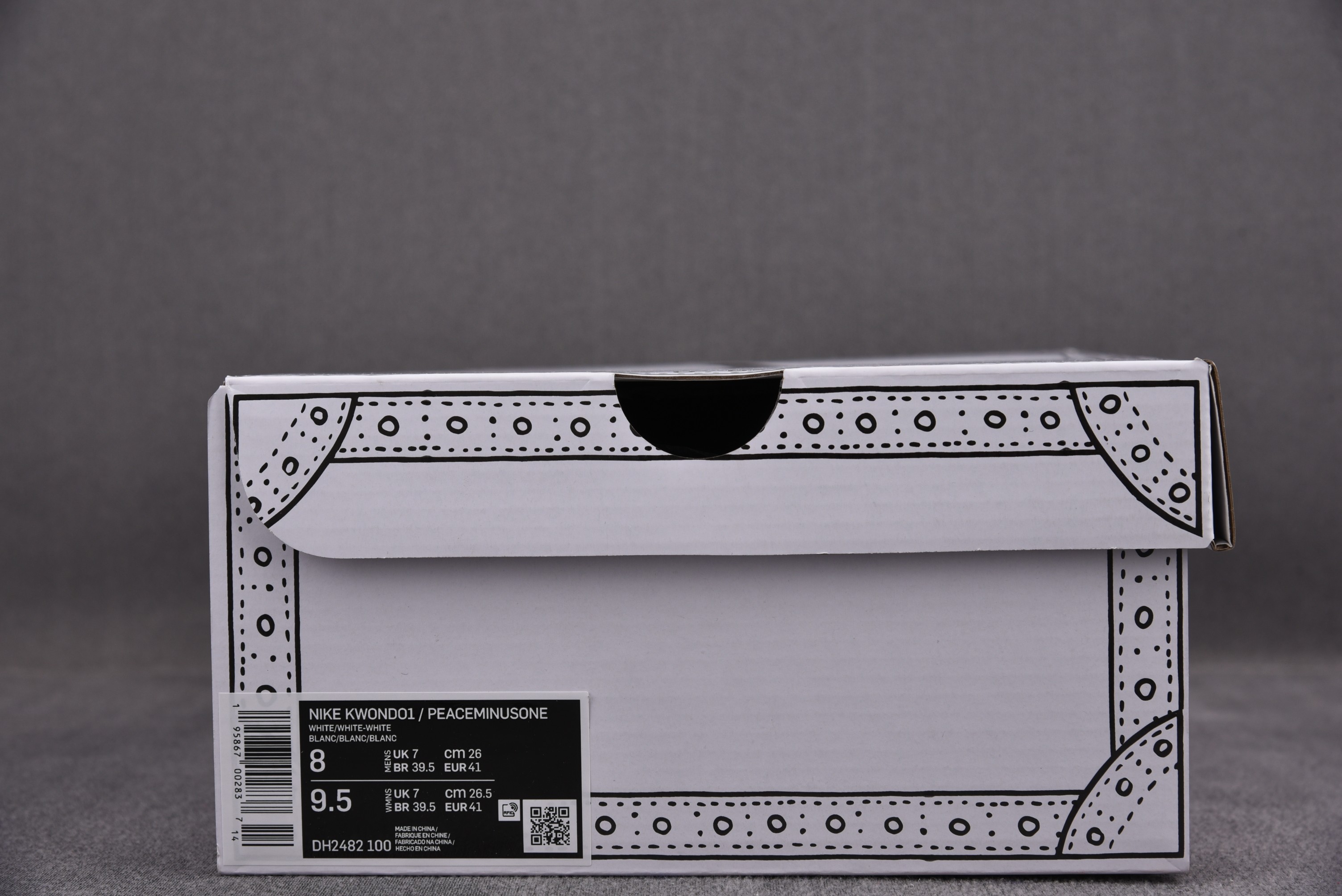 Nike Kwondo 1 G-Dragon Peaceminusone Triple White