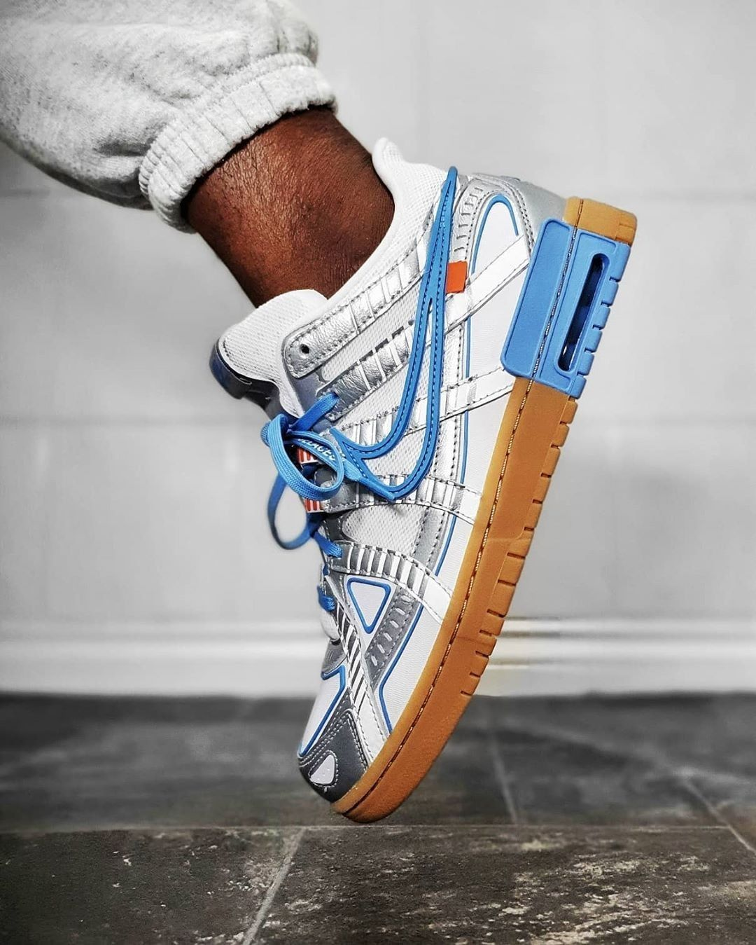 Nike Air Rubber Dunk Off-White UNC