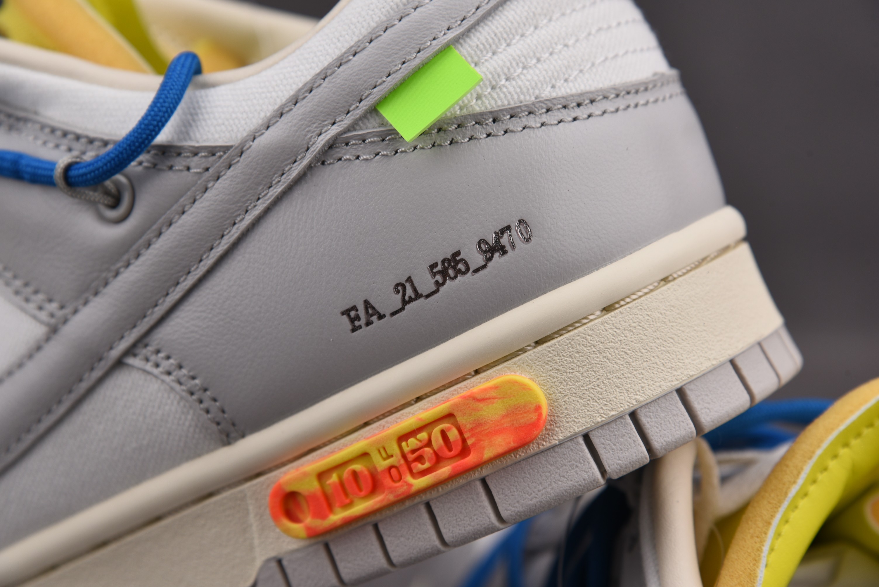 Nike Dunk Low Off-White Lot 10