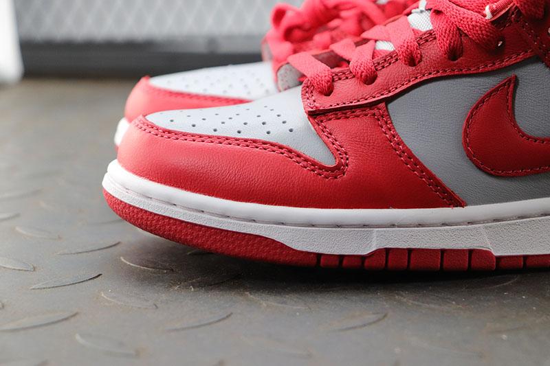 Nike Dunk Low Retro Medium Grey Varsity Red UNLV (2021)