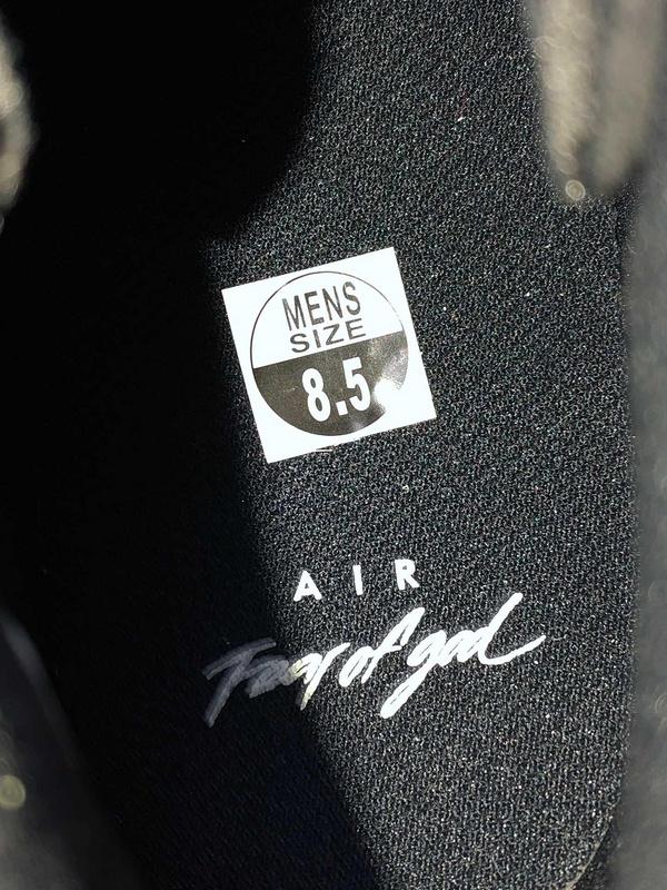 Air Fear Of God Raid Black