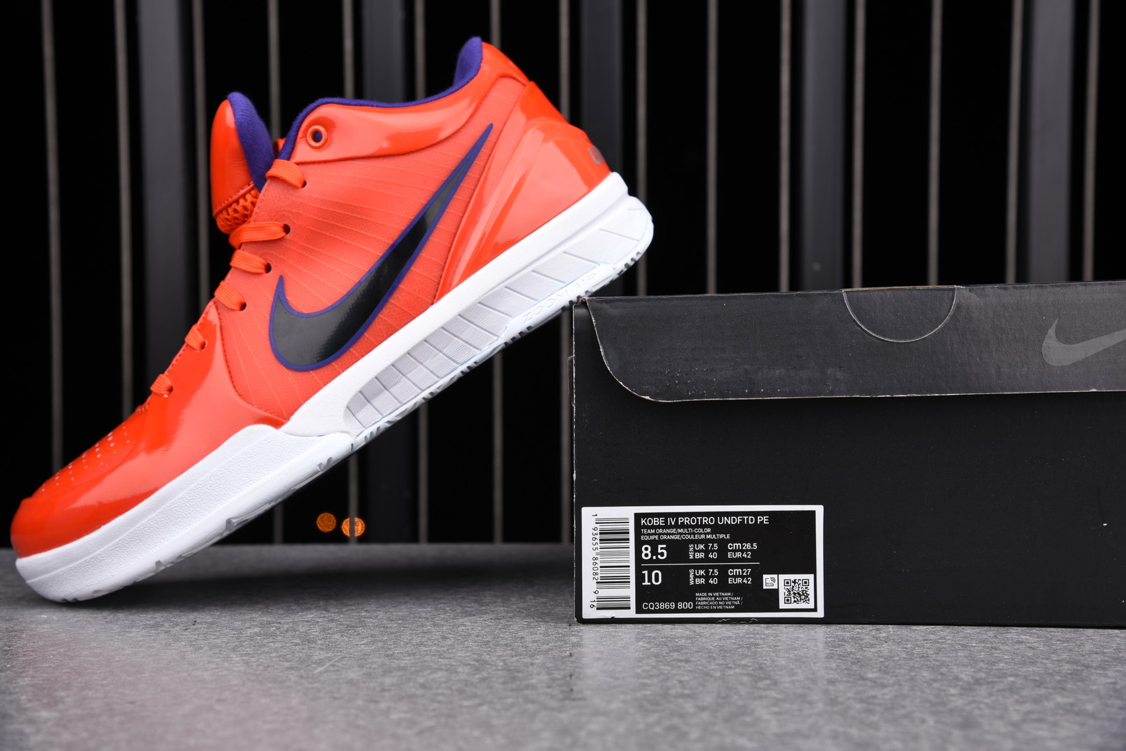 Nike Kobe 4 Protro Undefeated Phoenix Suns
