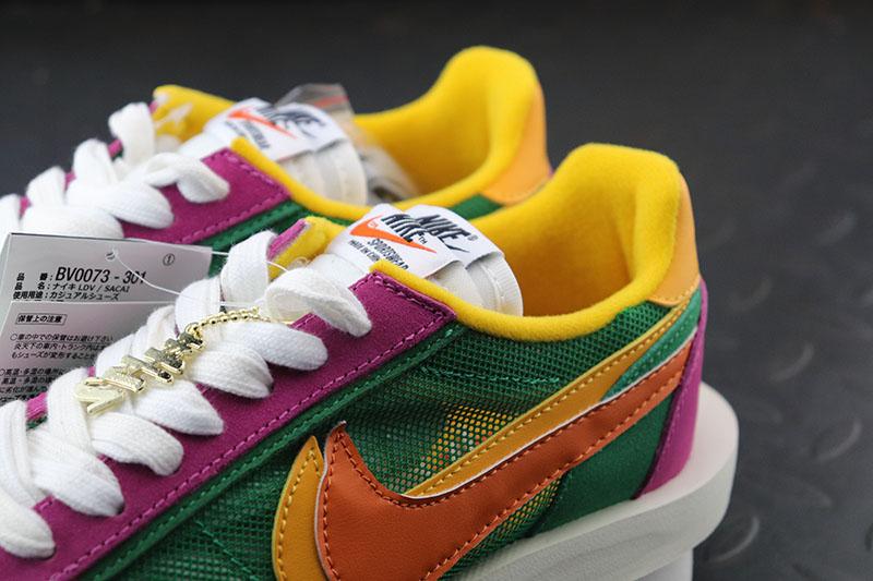 Nike LD Waffle Sacai Green Purple