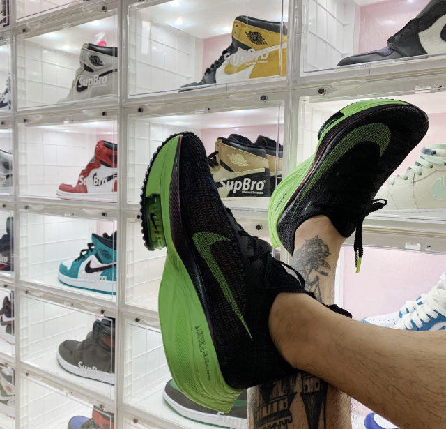 Nike Air Zoom Alphafly Next% Black Electric Green