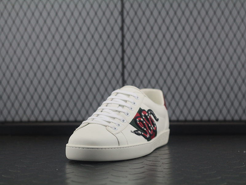 【Clearance】 Guci White Snake New Ace Sneakers（EU42=270MM）