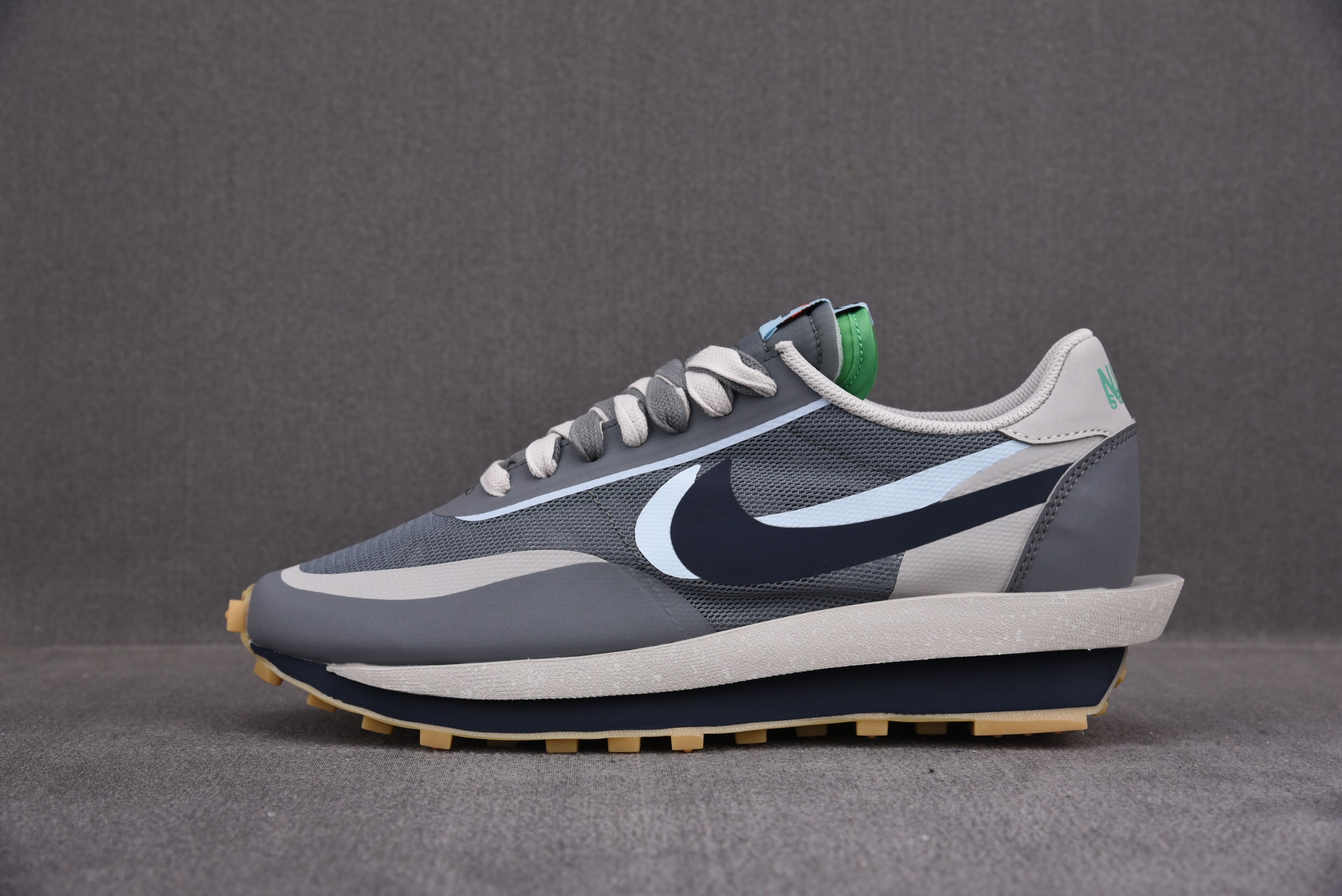 Nike LD Waffle sacai CLOT Kiss of Death 2 Cool Grey