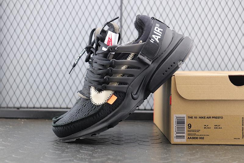 Air Presto Off-White Black