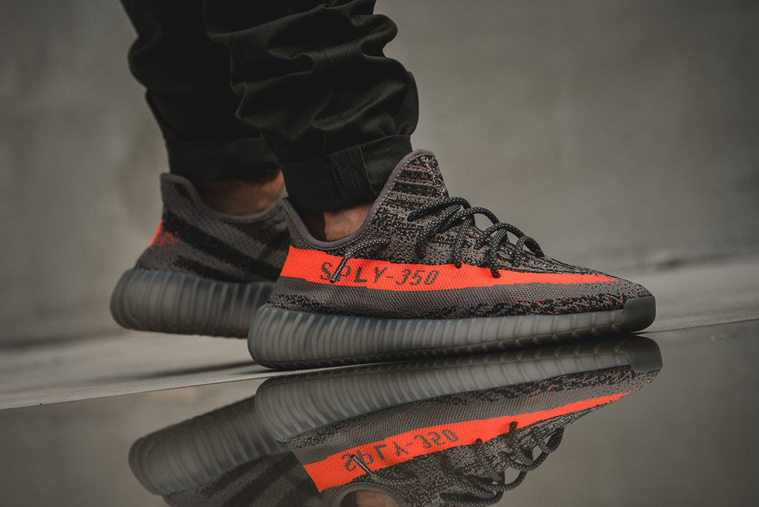 【Clearance】adidas Yeezy Boost 350 V2 Beluga (US8.5)
