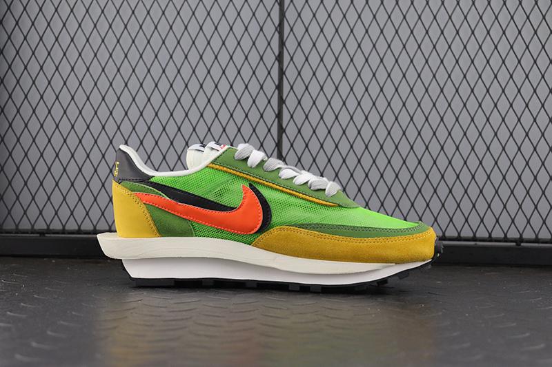 【Clearance】Nike LD Waffle Sacai Green Multi (US8)