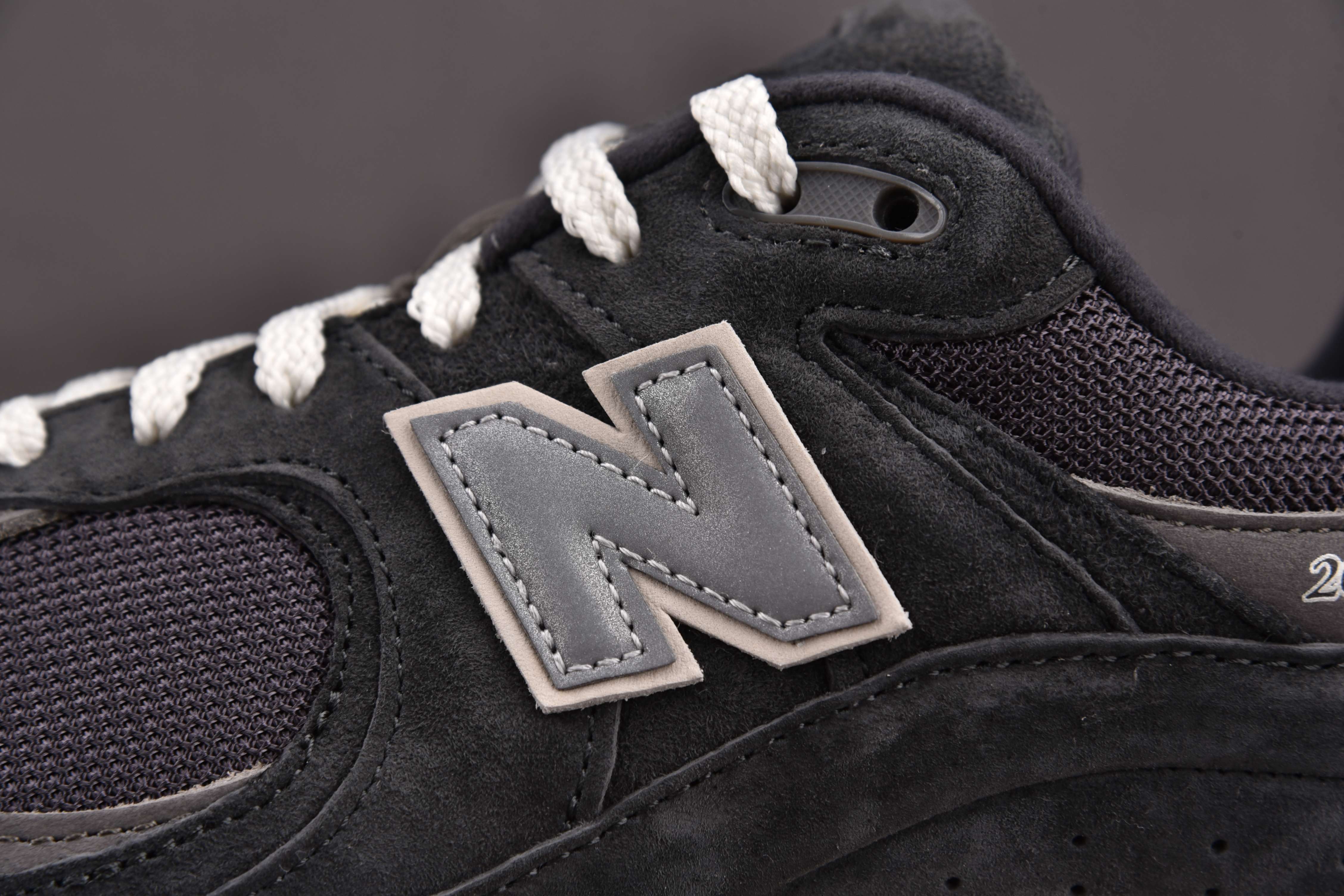 New Balance 2002R Black Dark Grey