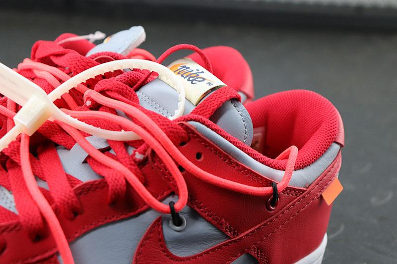 NIke SB Dunk Off White University Red