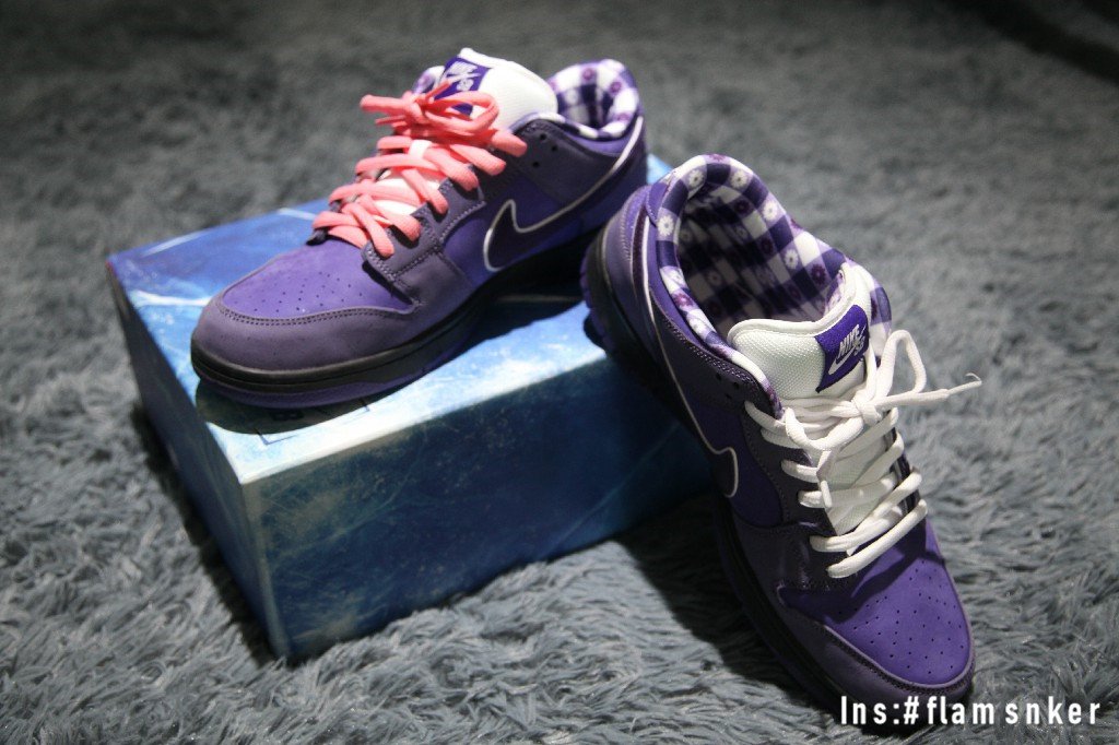 Nike SB Dunk Low Concepts Purple Lobster (Special Box)