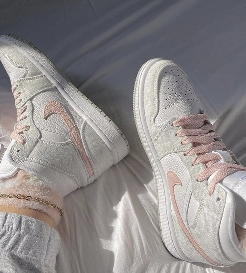 Jordan 1 Mid SE Light Iron Ore (Women Size!!)