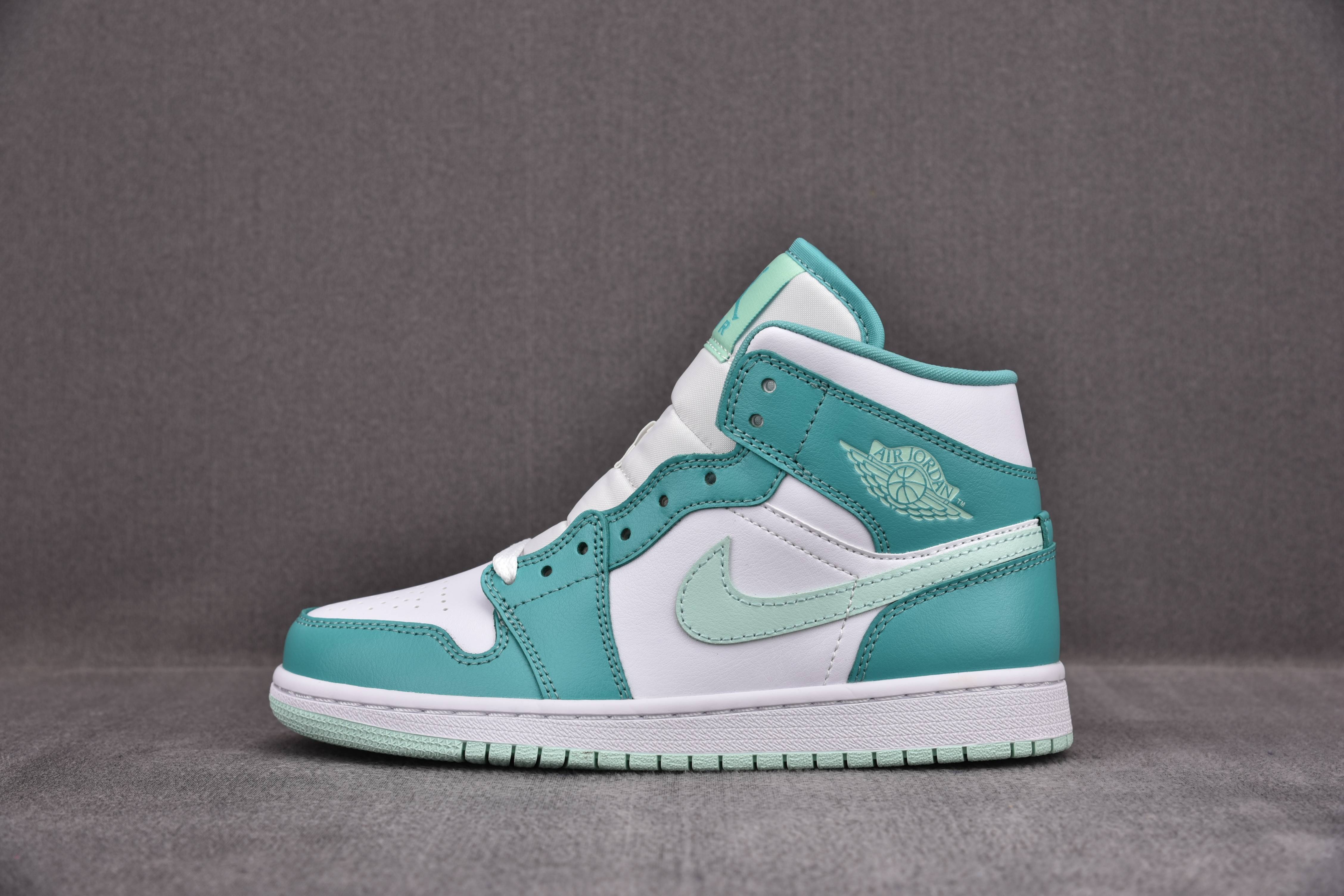 Jordan 1 Mid Washed Teal (Women Size!!)