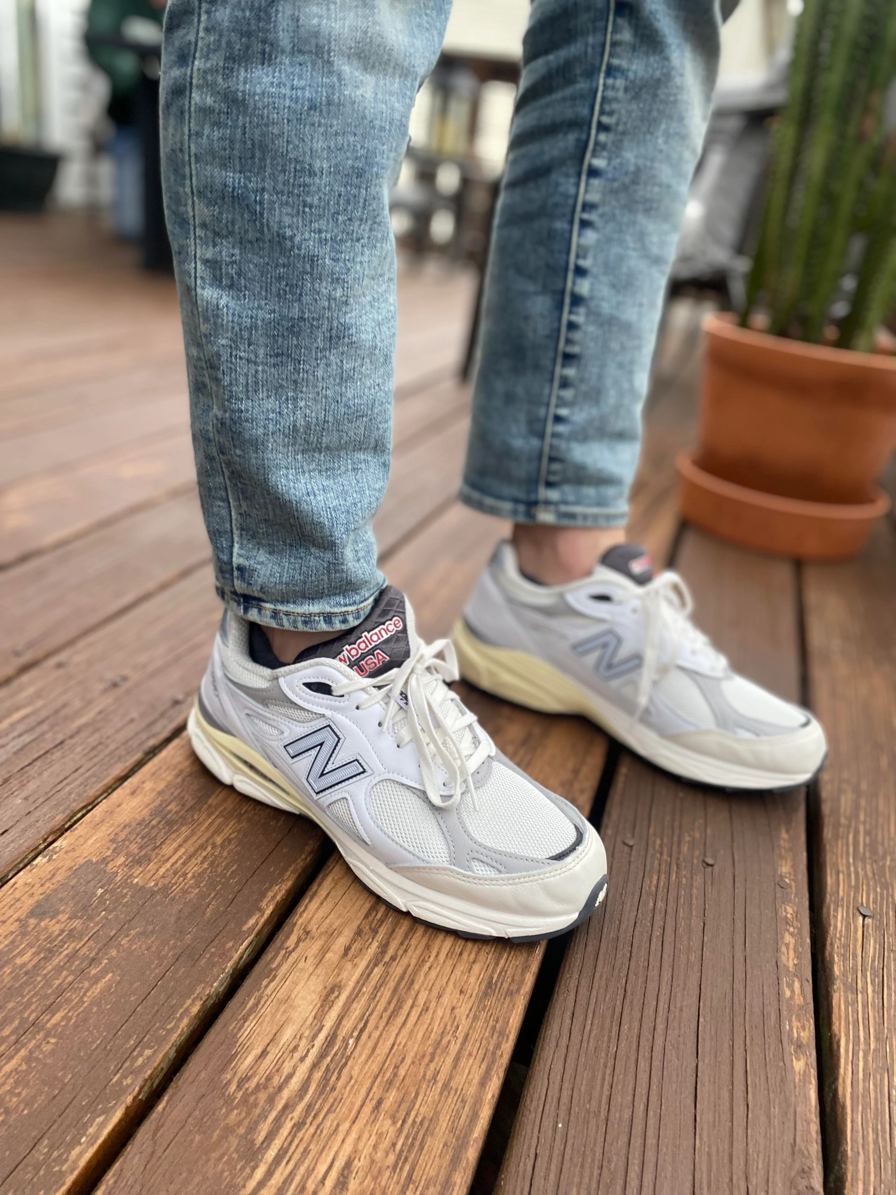 New Balance 990v3 MiUSA Teddy Santis Sea Salt