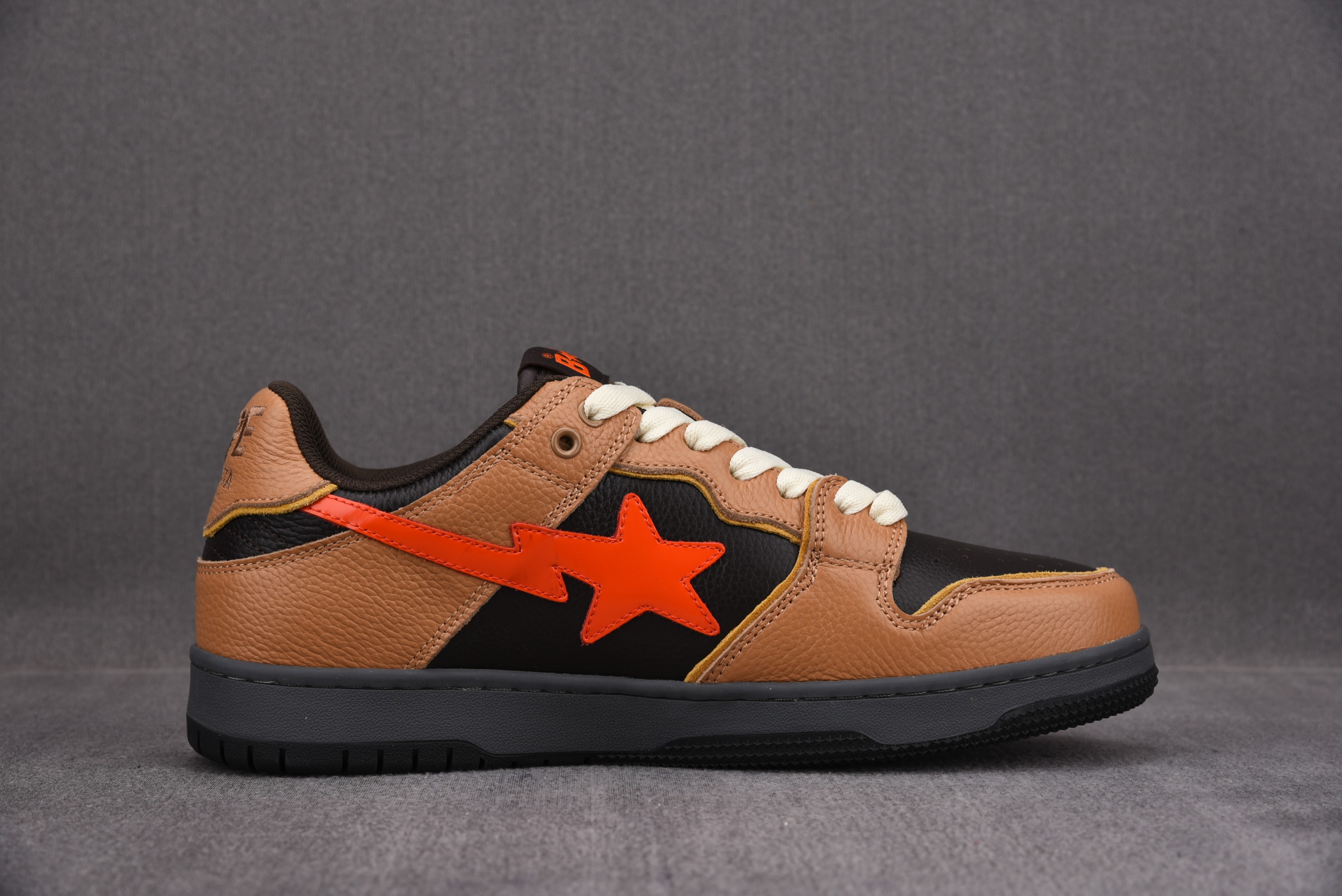 A BATHING APE BAPE SK8 STA Yellow Brown