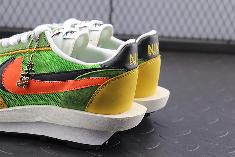 【Clearance】Nike LD Waffle Sacai Green Multi (US8)
