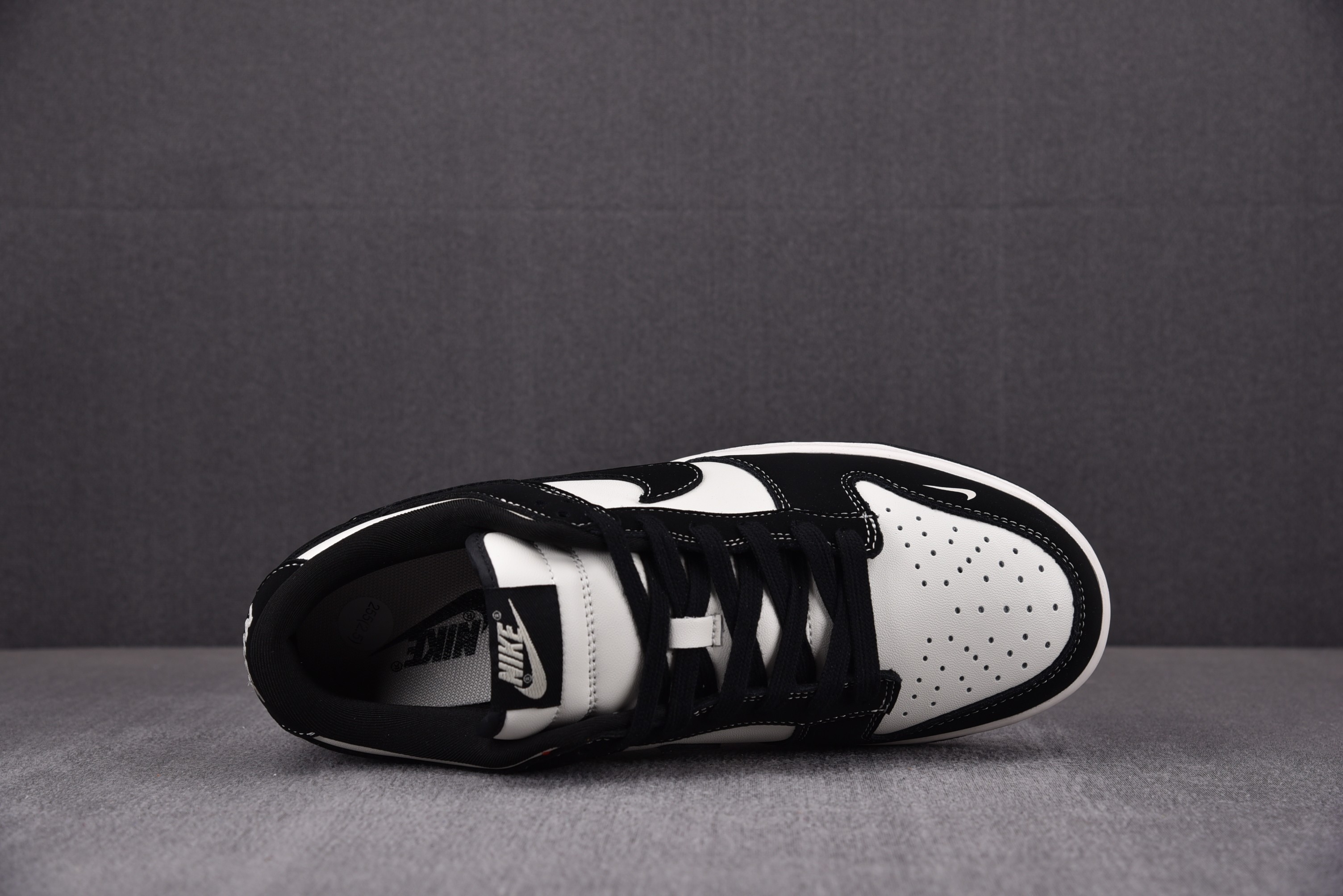 Nike Dunk Low Custom Sneakers black and white