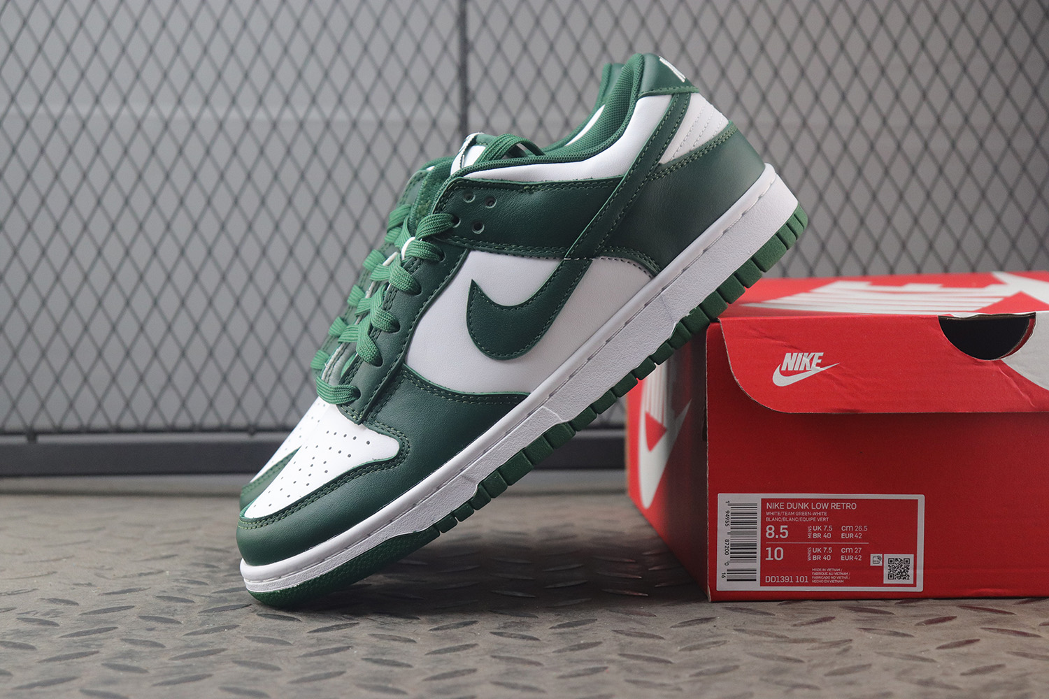 Nike Dunk Low Varsity Green / Michigan State
