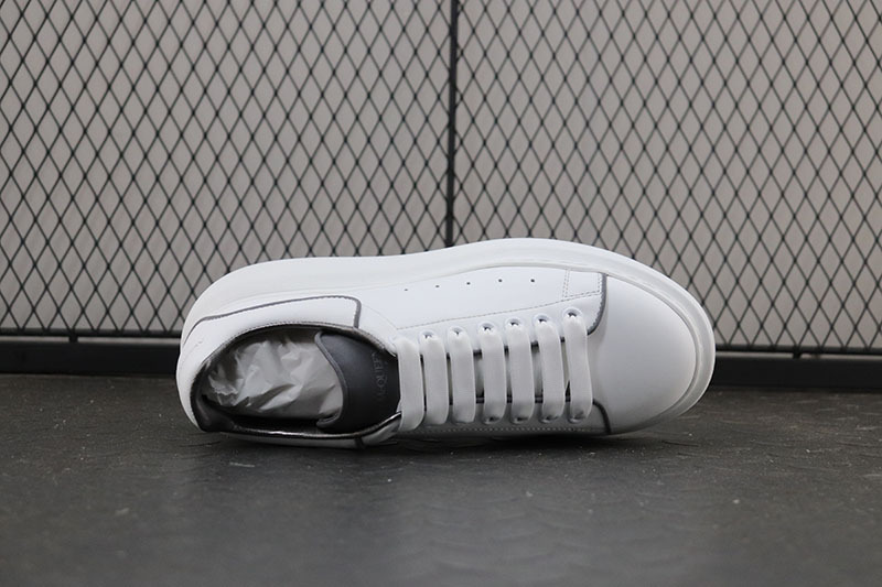 MCQ Sole Sneakers White Grey Line