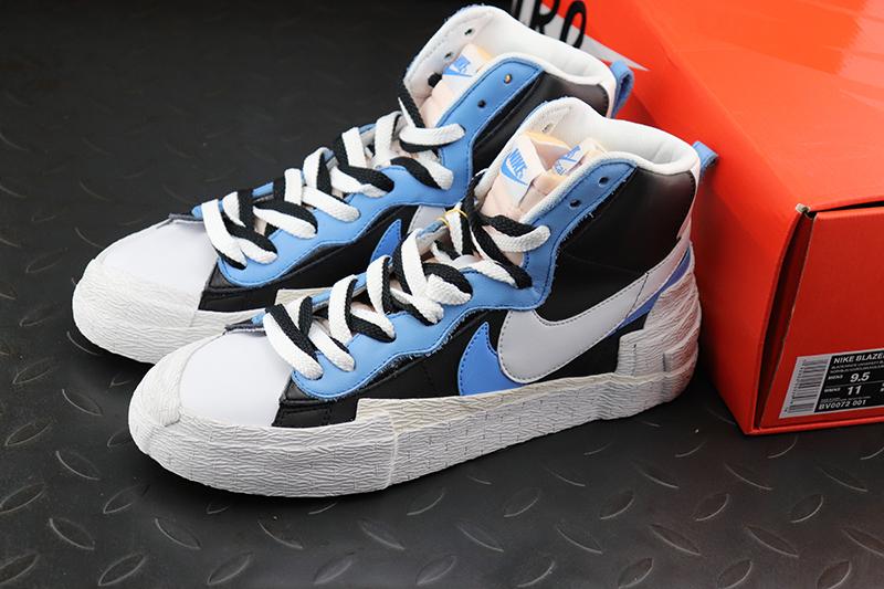 Nike Blazer High sacai White Black Legend Blue