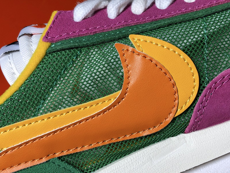 Nike LD Waffle Sacai Green Purple
