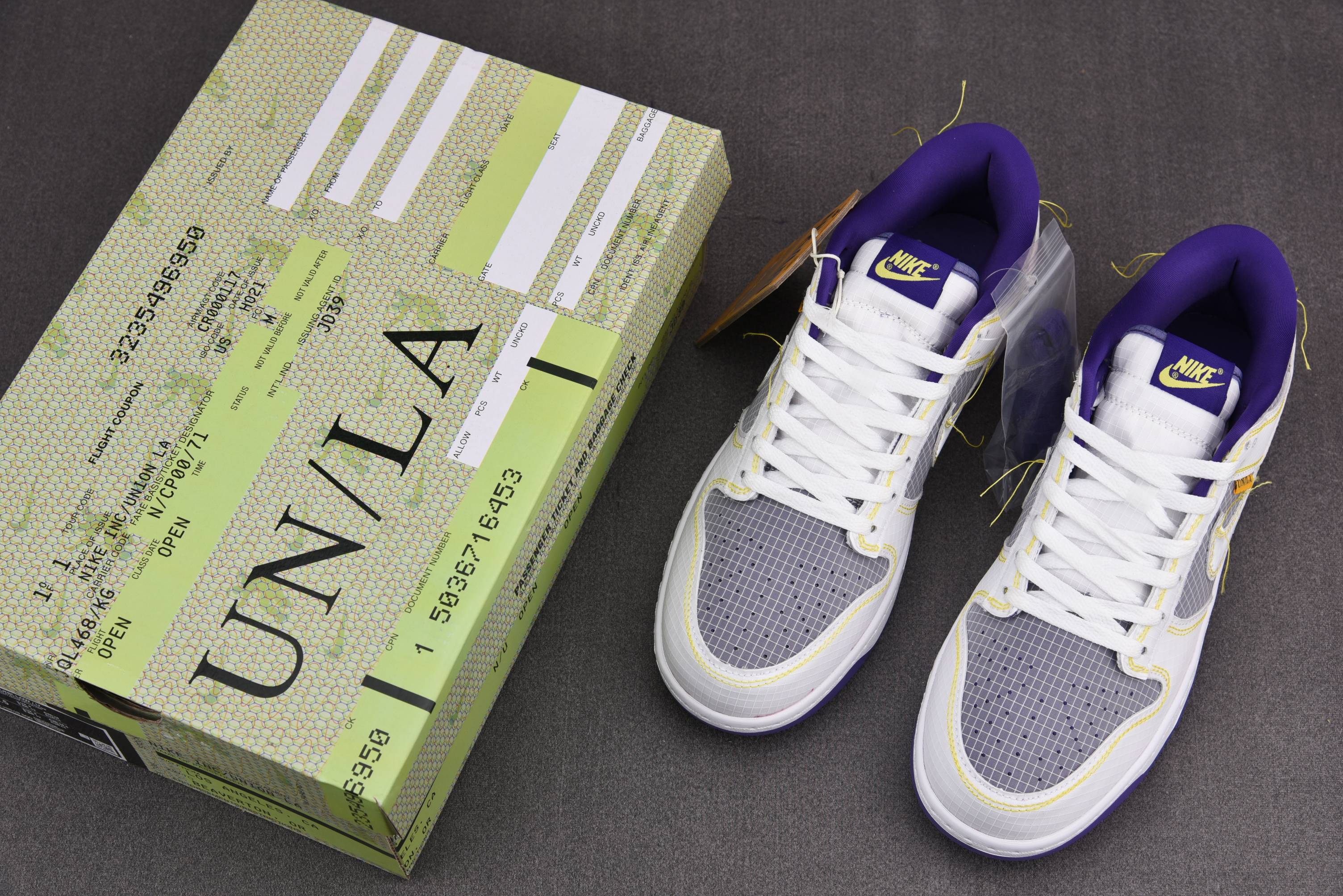 Nike Dunk Low Union Purple Gold