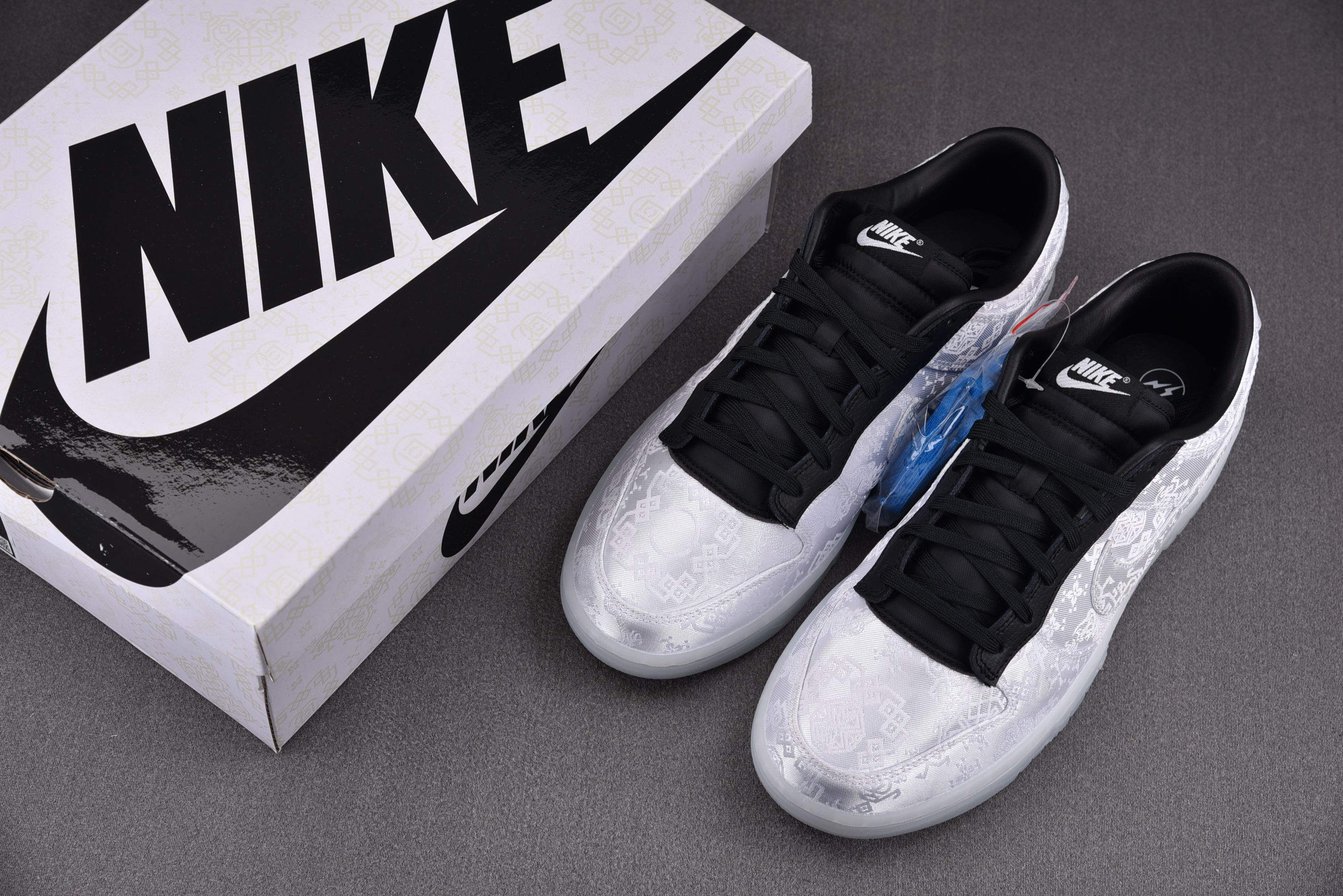 Nike Dunk Low x Fragment Design x Clot