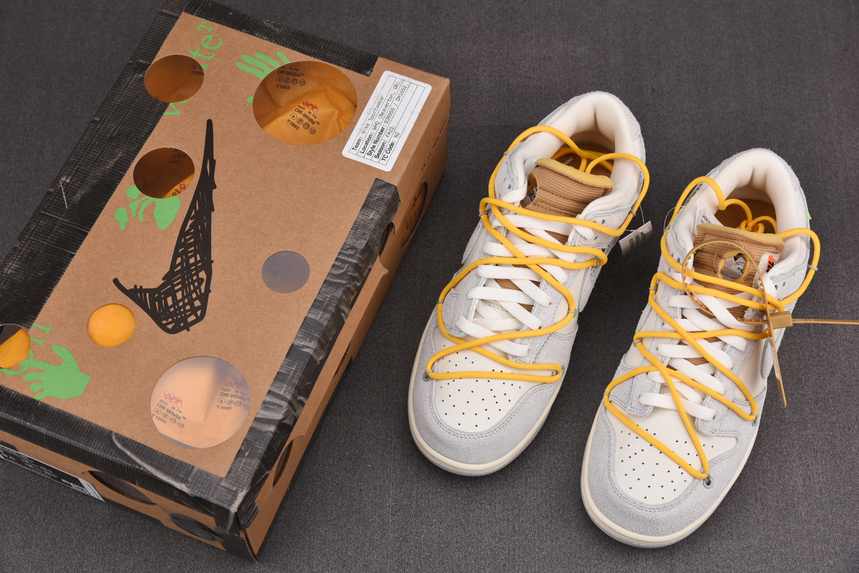 Nike Dunk Low Off-White Lot 39