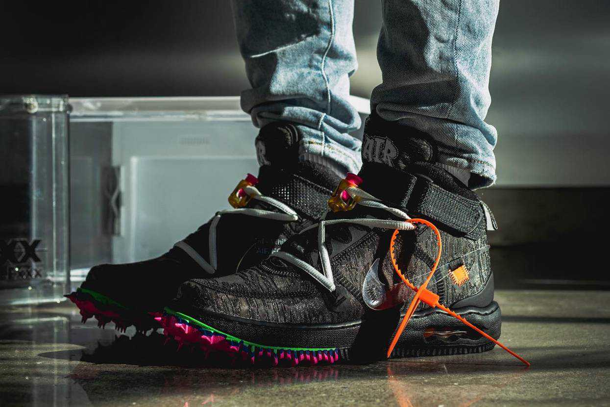 Nike Air Force 1 Mid Off-White Black