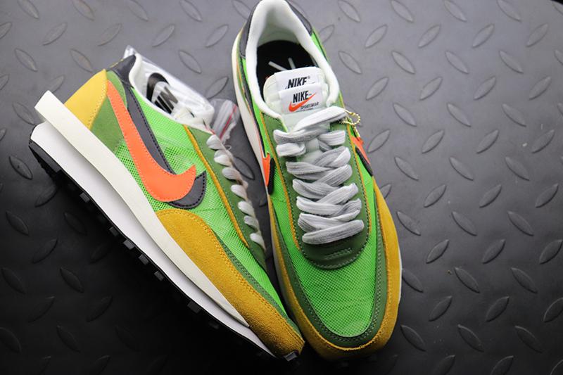 【Clearance】Nike LD Waffle Sacai Green Multi (US8)