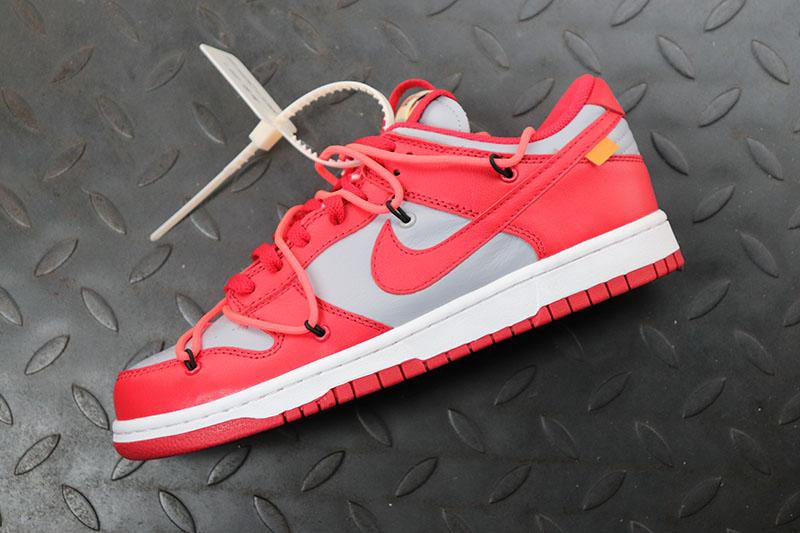 NIke SB Dunk Off White University Red