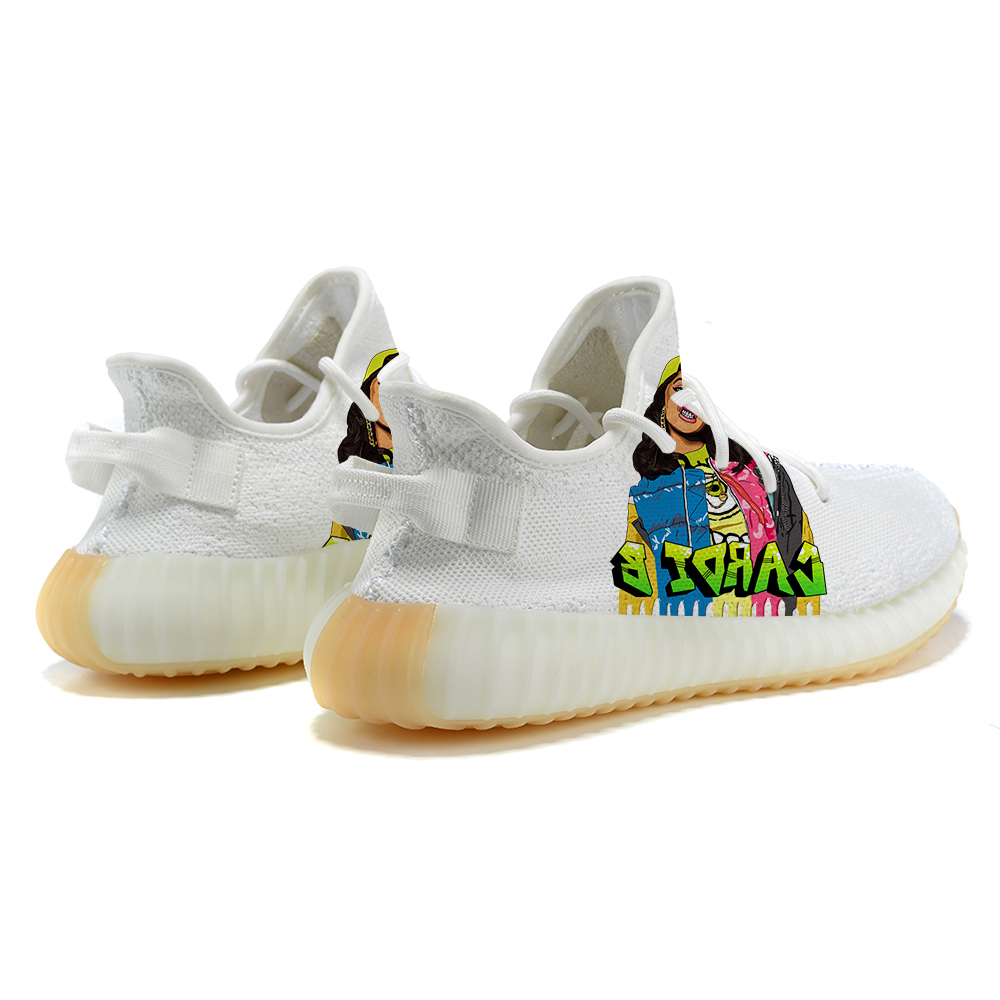 【Custom Sneaker】Yeezy Rock 350 Cardi B
