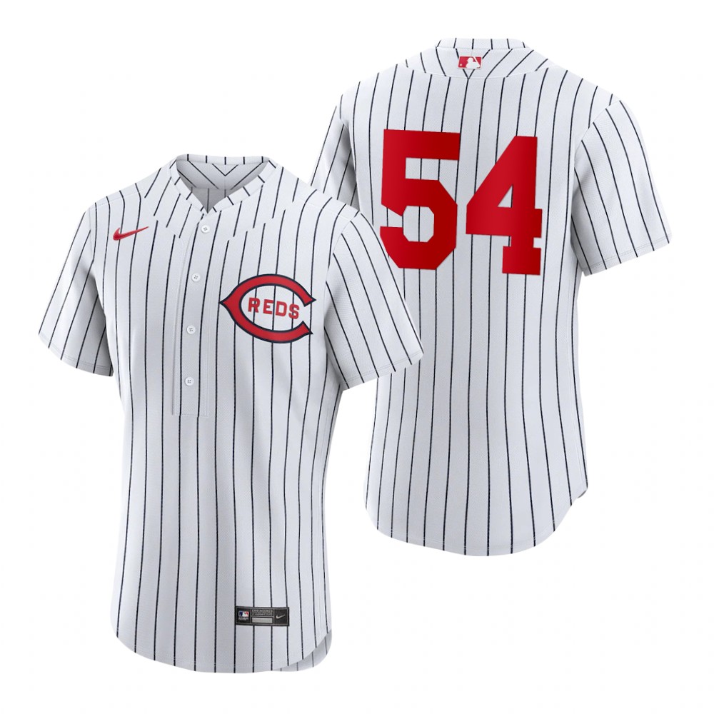 Cincinnati Reds #54 Hunter Strickland Men's 2022 Field Of Dreams Authentic Jersey - White