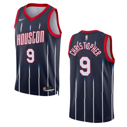 Houston Houston Rockets #9 Josh Christopher Unisex Navy 2022-23 Swingman Jersey - City Edition Mens