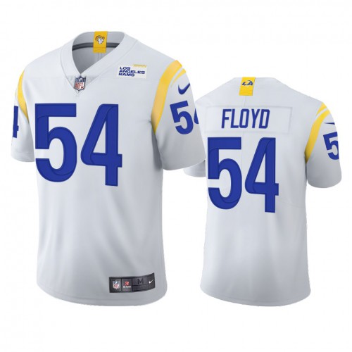 Los Angeles Los Angeles Rams #54 Leonard Floyd Men's 2021 Vapor Limited Jersey - White Men's