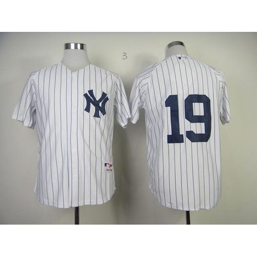 New York Yankees #19 Masahiro Tanaka White Stitched Jersey Men's