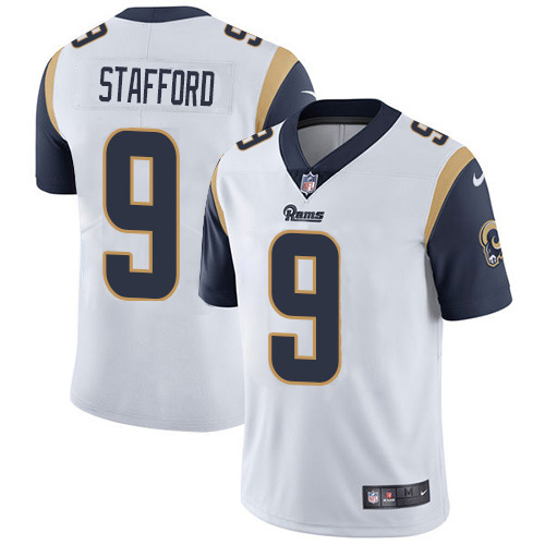 Los Angeles Rams #9 Matthew Stafford White Men's Stitched Vapor Untouchable Limited Jersey