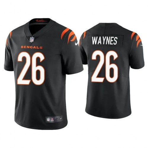 Cincinnati Bengals #26 Trae Waynes Black Vapor Limited Jersey Men's